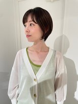 エンドリンク(endlink) シースルーマッシュミルクティーベージュハンサムショート