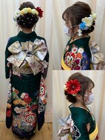 ヘアーメイク ツインズ(Hair Make TWINS)&nbsp;編み込みヘアアレンジ