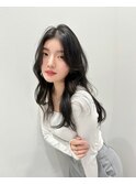 韓国風レイヤーカット×小顔前髪