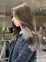 メゾンマイル 恵比寿(maison mile) グレージュカラー/髪質改善/美髪/暗髪/レイヤーカット[恵比寿駅]