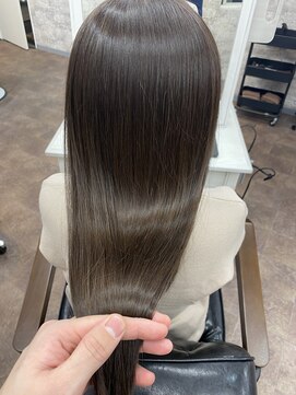 ハーシーバイアポロ 相模大野(HERSHE by apollo) 髪質改善縮毛矯正,レイヤー,縮毛矯正,白髪ぼかしハイライト.白髪