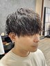【 パーマ 】 メンズカット + パーマ　￥９９００