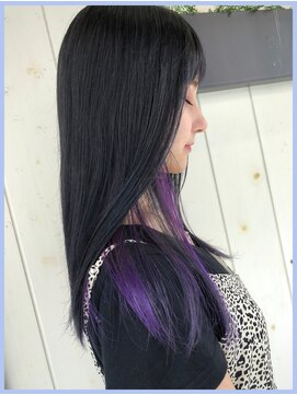 グランアージュ 北千住(grandage) インナーカラーバイオレット