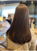 つやブラウン/カラー/ロング