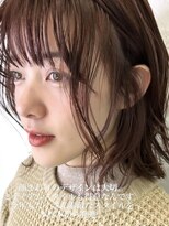 コンティロミー(CONTI ROMMY.)&nbsp;20代～50代◎レイヤーカット前髪ありピンクブラウン髪質改善