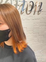 アエラバイトゥルークリエイション(AERA by True Creation)&nbsp;ハロウィンにもピッタリなオレンジインナー