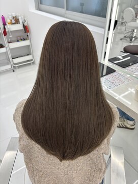 コア プラス 立川(COA PLUS) 韓国風レイヤーカット髪質改善ダブルカラーハッシュカット