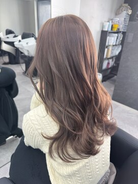 ブリーチなしダブルカラー☆ヘーゼルベージュ☆20代30代40代