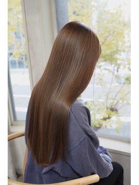 アリー 原宿 表参道(ALLY) ALLY稲木　ブリーチなし透明感ミルクティーベージュ