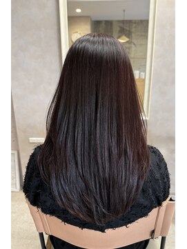 ラメル(RAMEL) 髪質改善カラー　白髪染めカラーバイオレット