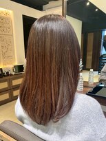 ヘアリゾート粋 ティガ 池袋店(tiga) 丸みロング/ナチュラルブラウン/艶髪