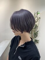 ユニ 心斎橋(Uni.)&nbsp;ブリーチ／ラベンダー／ショート