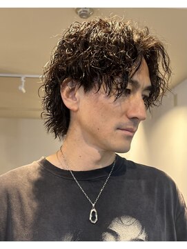 メンズ ガル(Men's GALL) 縦落ちツイストスパイラルパーマメンズカット