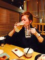 エージー ヘアー フジガオカ(A.G hair FUZIGAOKA) お酒はほんと好きでーす！！いっぱい飲みます(^.^)
