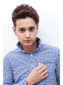 ビジカジ刈り上げツーブロック無造作ショートにイメチェン
