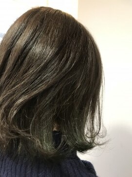 ヘアデザインクラフト(hair design CRAFT) 【CRAFT】インナーカラー、マットグレージュ+マット