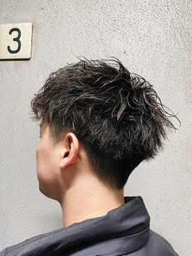 ヒロギンザ 浜松町店(HIRO GINZA) ツーブロック×ツイストスパイラル/浜松町/ヒロ銀座/理容室