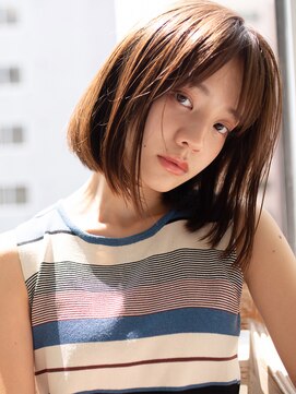 ラフィスヘアーシェア 野田阪神店(La fith hair share) 【La fith】 ナチュラルボブスタイル