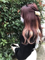ネオヘアー 曳舟店(NEO Hair)&nbsp;べびーぴんく/似合わせカット/ツートンカラー/デザインカラー