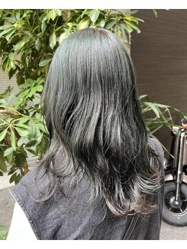ヘアアンドメイク 心座(hair&make) 冬オリーブベージュ