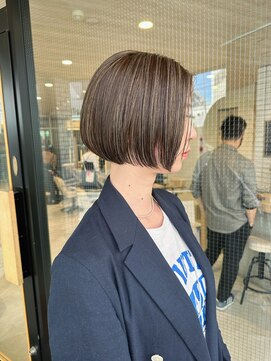 パーク(PAAQ) 【paaq田中智大】ハイライトミニボブ