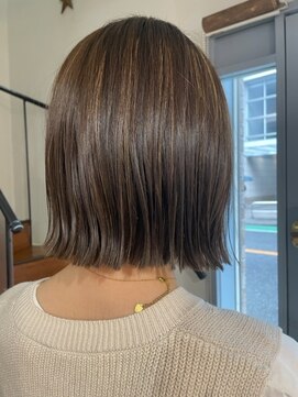 ラグジュアリーサロン ウィッシュ(Luxury Salon Wish) 大人ガーリー チョコレート モードヘア ハイライト[調布/国領]