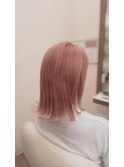 ピンクベージュ/元住吉/武蔵小杉/髪質改善/ケアブリーチ/学割