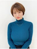 お手入れ簡単！シンプル☆ショートボブ
