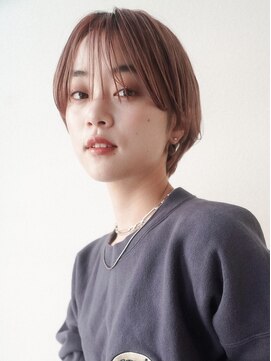 ガーランドツー(Garland 2F) 前髪/マチルダボブ/ピンクベージュ/インナーグレージュ/池袋