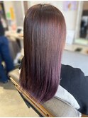 オイルカラー × violet color ×グラデーション