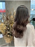 グラデーション×ベージュカラー