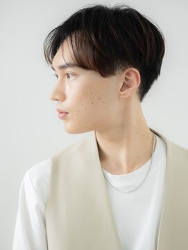 モッズヘア メン 南越谷南口店(mod's hair men) センターパート×グレージュカラーのイケメンマッシュD南越谷