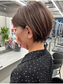 ハイライトバレイヤージュダブルカラーケアブリーチ30代40代
