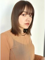 ローネス(LONESS)&nbsp;ミディアムレイヤー/小顔カット/くびれヘア/レイヤーカット