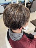 アメイジングヘアー 美沢店(AMAZING HAIR) 大人ベリーショート/ハイライト/白髪ぼかし/ナチュラル