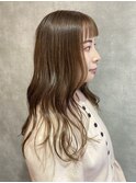 オリーブベージュ【ブリーチ無し】