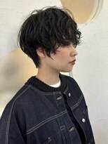 ヘアメイク シンズ レインボー(Hair Make SHIN'S RAINBOW)&nbsp;ショートボブ/大人巻き/ぷつっとボブ/ナチュラルモード/高松