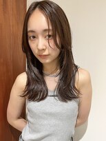 シースルーバング外はねレイヤー