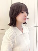 ベレーザ 渋谷(BELEZA)&nbsp;9514髪質改善グレーベージュブリーチなし艶髪レイヤーボブ