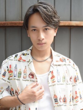 フリーク バーバーショップ 都島店(FREAK BARBER SHOP) 毛流れニュアンスフェザーパーマ