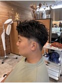 リバースショート　スパイラルパーマ
