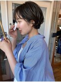 ショートボブパーマショートパーマ20代10代