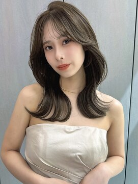 ロンドネートゥル 新潟(Lond naitre) 前髪ありイメチェンこなれミディ☆（新潟／万代）