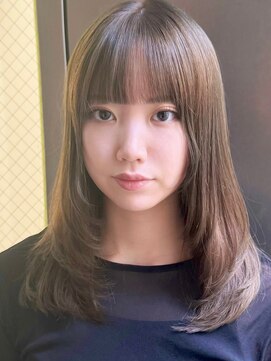 ガリカ 大名(Gallica) <オバマ>オリーブベージュカラーとレイヤーカット