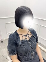 リルミー(Lilme)&nbsp;ボブにぴったり♪艶髪ブルーブラック＊新井