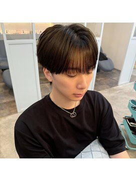 ロミーオム 本厚木(ROMMY. Homme) 秋色 ピンクカラー ゆるスパ 透明感カラー タイトロープ