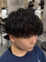 ビカムメンズヘアー 栄店(become men's hair)&nbsp;波巻きツイスパ/ツイストスパイラル/メンズパーマ/縦落ち/名古屋