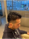 メンズパーマカット