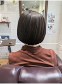 重めボブ