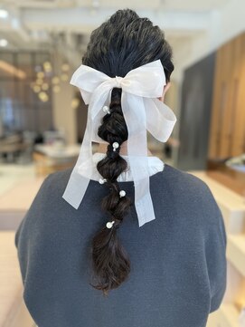 マーシィ(MARCIE) 編みおろしヘアセット